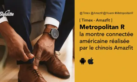 Timex Metropolitain R montre connectée américaine faite par Amazfit