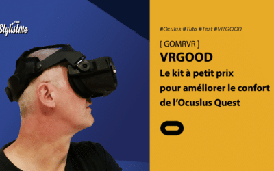 VRGOOD de GOMRVR un kit sangles réglables et mousse Oculus Quest