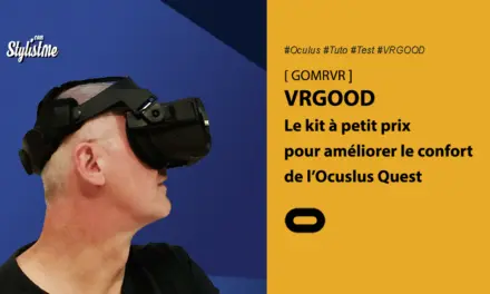 VRGOOD de GOMRVR un kit sangles réglables et mousse Oculus Quest