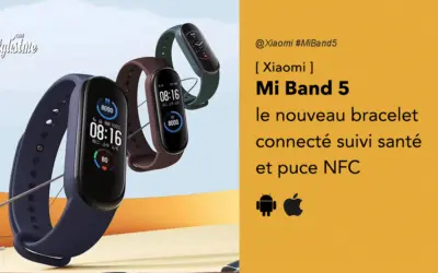 Xiaomi Mi Band 5 nouveau bracelet connecté pas cher