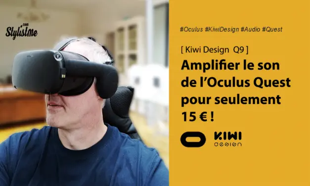 Cache-oreilles Kiwi Design test pour améliore l’audio de l’Oculus