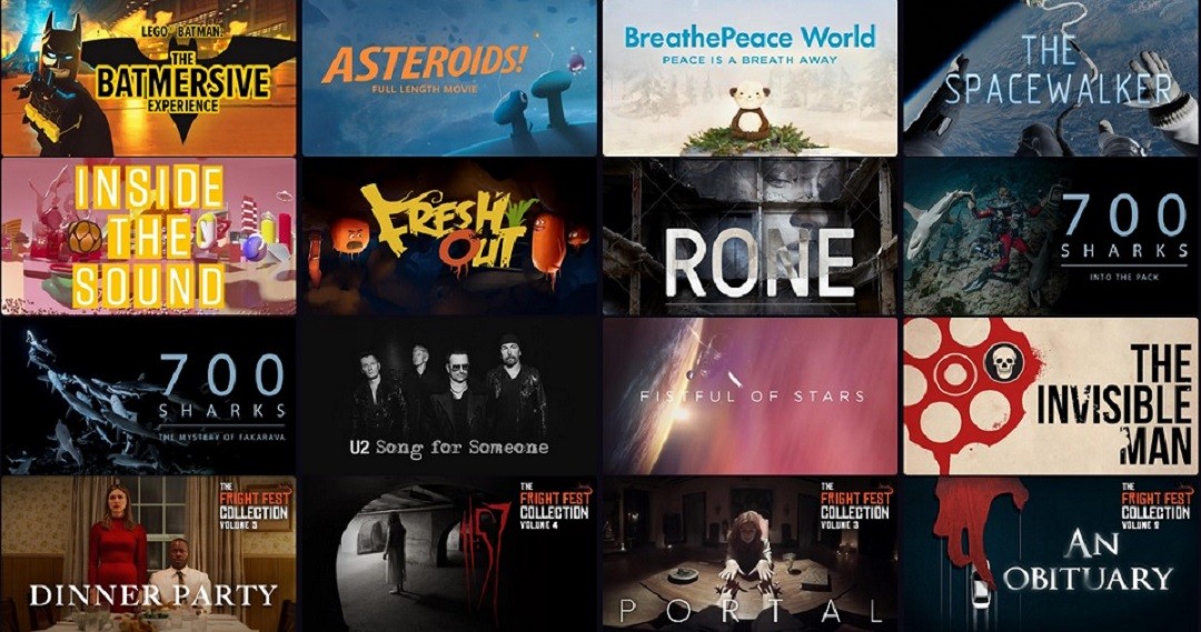 films vr app within Oculus