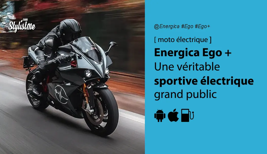 Energica Ego + la vraie sportive puissante et racée italienne