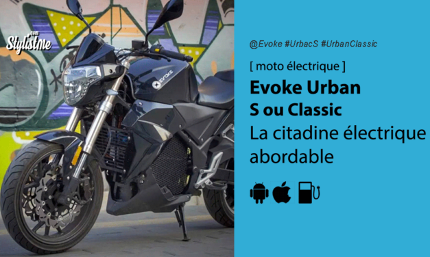 Evoke Urban S : une moto électrique urbaines enfin abordable