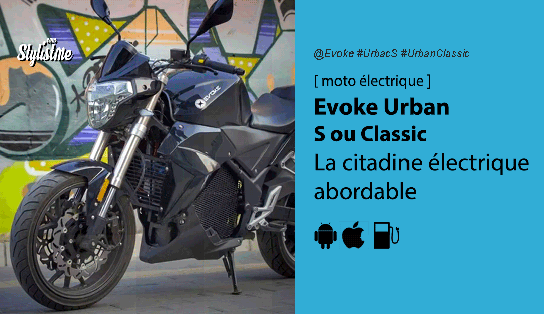 Evoke Urban S : une moto électrique urbaines enfin abordable