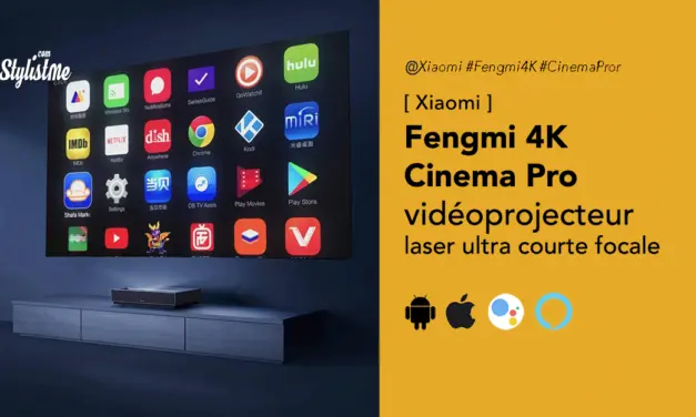 Fengmi 4K Cinema Pro vidéoprojecteur ultra courte focale