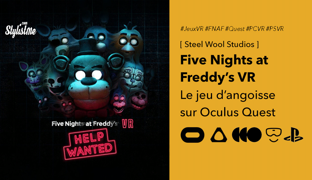 Five Nights at Freddy's VR avis test prix Oculus Quest