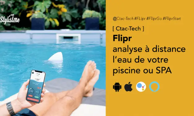 Flipr piscine connectée analyse et notifications, également pour Spa