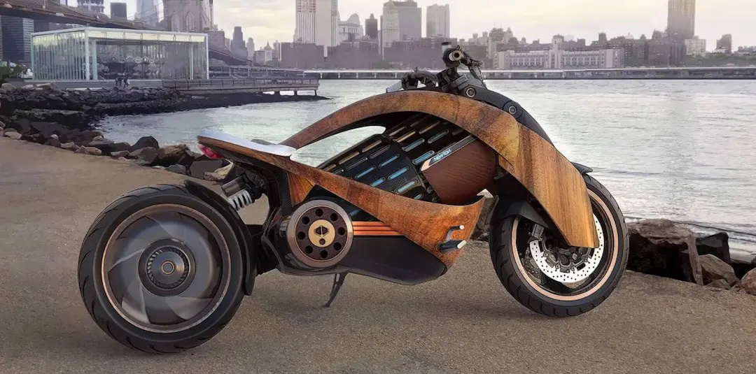 Newron EV-1 moto électrique luxe français