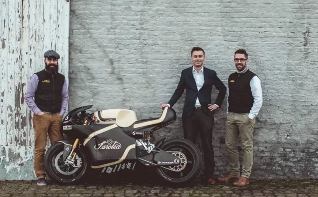 Saroléa moto électrique Belge