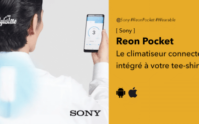 Sony Reon Pocket : votre chemise ou polo avec un climatiseur connecté