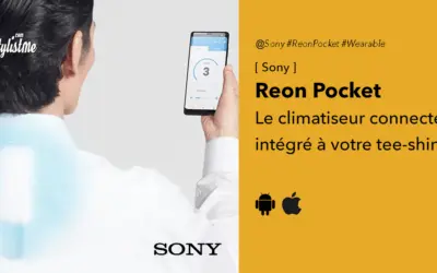 Sony Reon Pocket : votre chemise ou polo avec un climatiseur connecté
