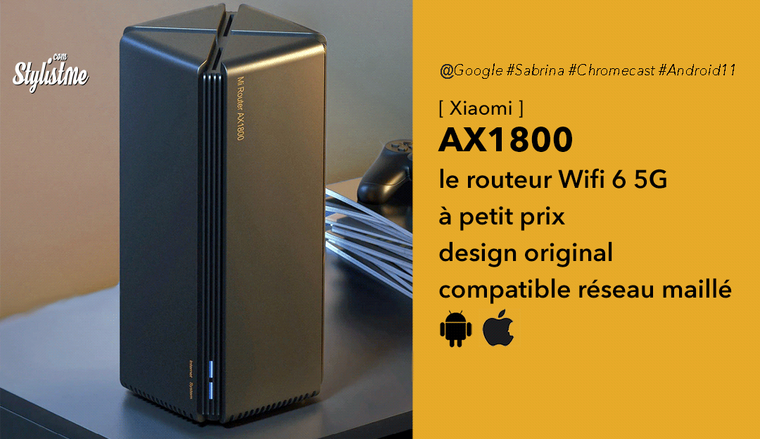 Xiaomi AX1800 Wifi 6 5G : routeur le moins cher du marché pour 52 €