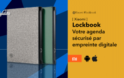 Xiaomi Lockbook Pro votre agenda sécurisé par votre empreinte digitale