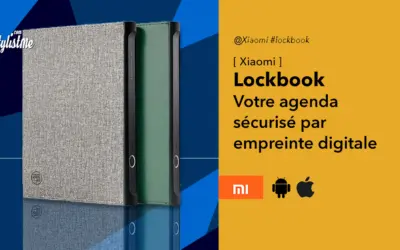 Xiaomi Lockbook Pro votre agenda sécurisé par votre empreinte digitale