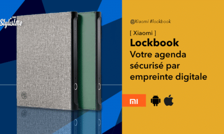 Xiaomi Lockbook Pro votre agenda sécurisé par votre empreinte digitale