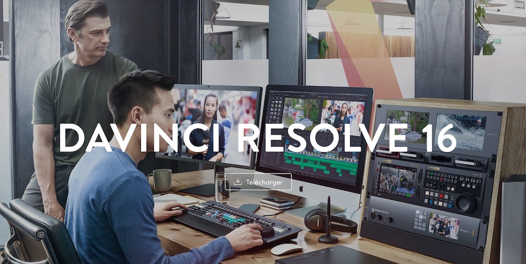 logiciel gratuit pour créer vidéo YouTube DaVinci Revolve