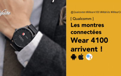 Montres Wear 4100 plus rapides et une meilleure autonomie