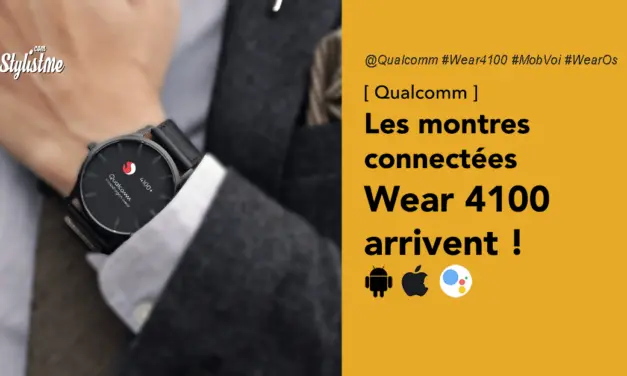 Montres Wear 4100 plus rapides et une meilleure autonomie