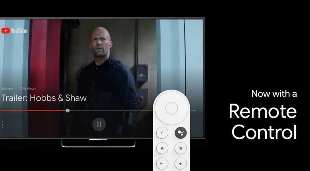 télécommande Chromecast 4 Sabrina