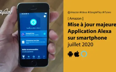 Application Alexa améliore son interface (mise à jour juillet 2020)