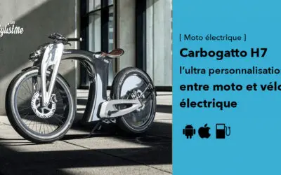 Carbogatto H7 la mobylette électrique grand confort et ultra luxe