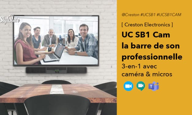 Creston UC SB1 CAM une barre de son avec caméra  HD pour visioconférence