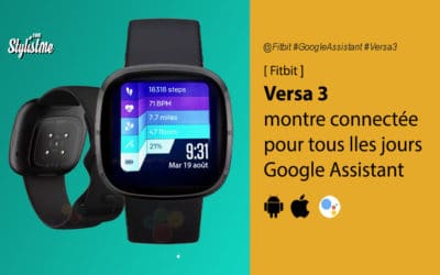 Fitbit Versa 3 prix avis test date de la montre connectée américaine