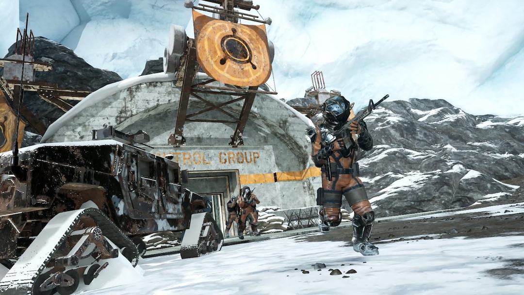Frostpoint VR FPS en antartique