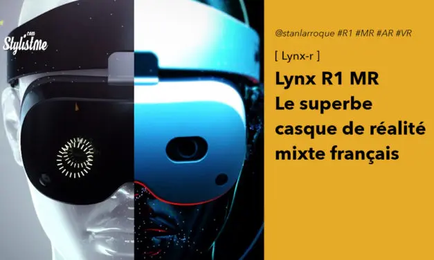 Lynx R1 MR nouveau casque de réalité virtuelle et réalité augmenté