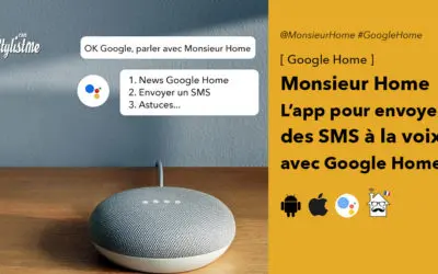 Monsieur Home pour envoyer des SMS avec Google Home (Test)