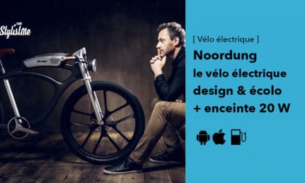 Noordung un vélo électrique avec un style café racer et enceinte intégrée