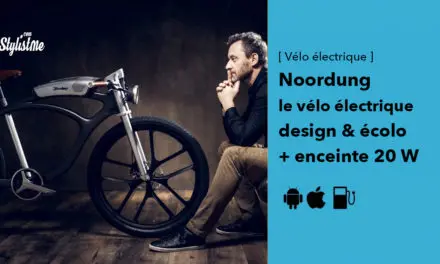 Noordung un vélo électrique avec un style café racer et enceinte intégrée