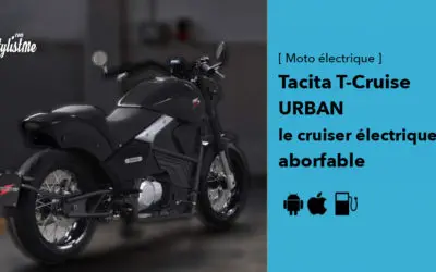 Tacita T-Cruise Urban : le charme de la moto électrique à l’italienne