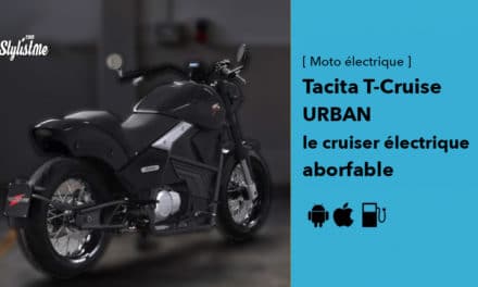 Tacita T-Cruise Urban : le charme de la moto électrique à l’italienne