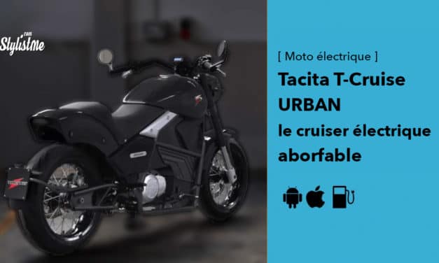 Tacita T-Cruise Urban : le charme de la moto électrique à l’italienne