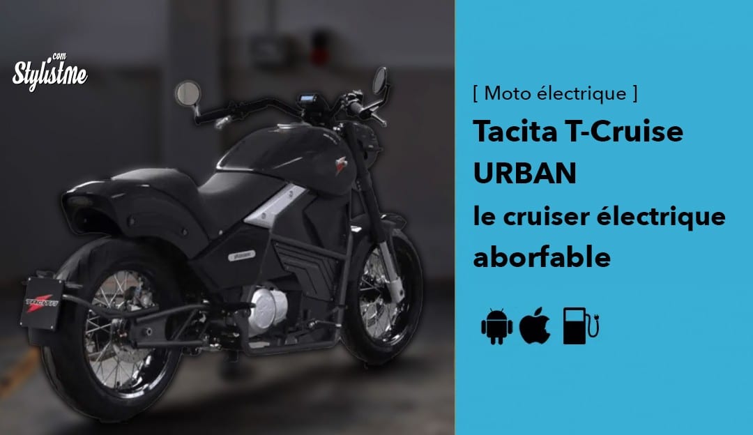 Tacita T-Cruise Urban : le charme de la moto électrique à l’italienne