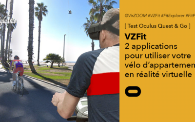 VZFit test : utiliser son vélo d&rsquo;appartement en réalité virtuelle