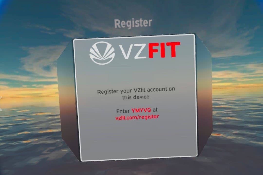 enregistrement capteur VZFIT register