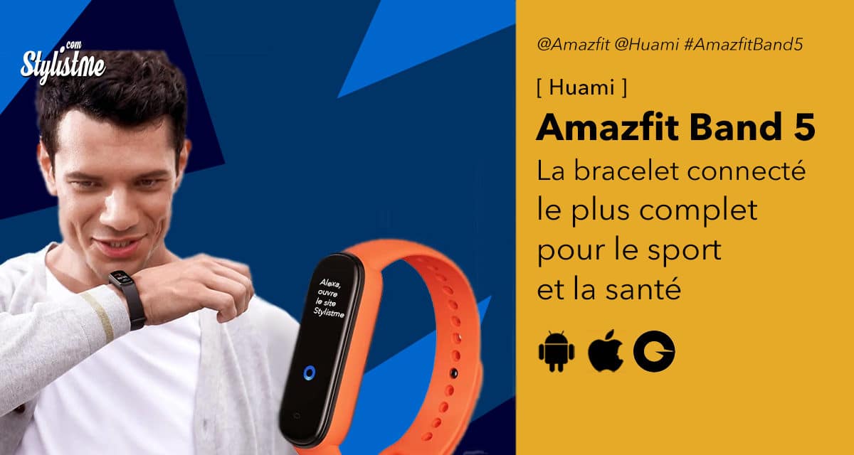 Amazfit Band 5 le meilleur concurrent du Xiaomi Mi Band 5