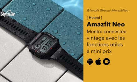 Amazfit Neo un look des années 80 avec la technologie actuelle