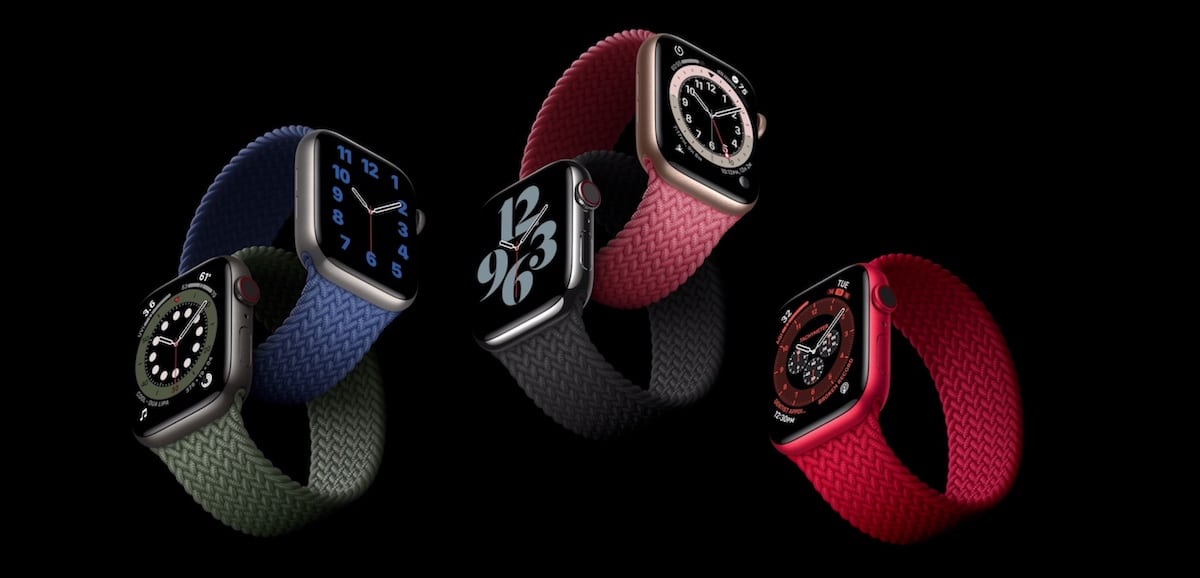 Apple Watch serie 6 design nouveaux bracelets