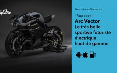 Arc Vector le kit ultime moto électrique casque et veste à retour haptique