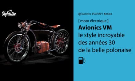 Avionics VM la moto électrique polonaise au style des années 30