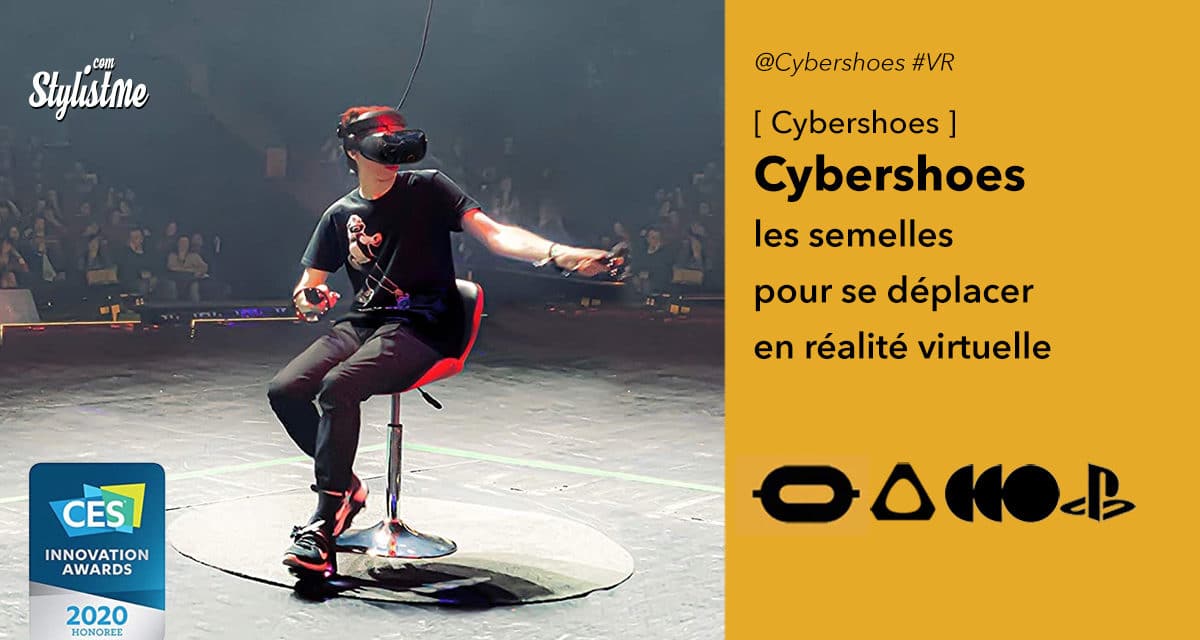 Cybershoes des sur-semelles pour marcher en réalité virtuelle