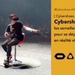 Cybershoes des sur-semelles pour marcher en réalité virtuelle