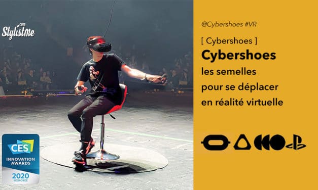Cybershoes des sur-semelles pour marcher en réalité virtuelle
