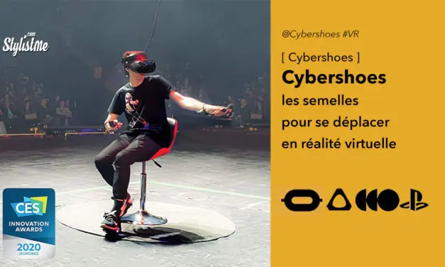 Cybershoes des sur-semelles pour marcher en réalité virtuelle