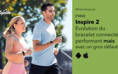 Fitbit Inspire 2 bracelet connecté complet qui s’améliore