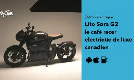 Lito Sora G2 le café racer électrique de luxe canadien